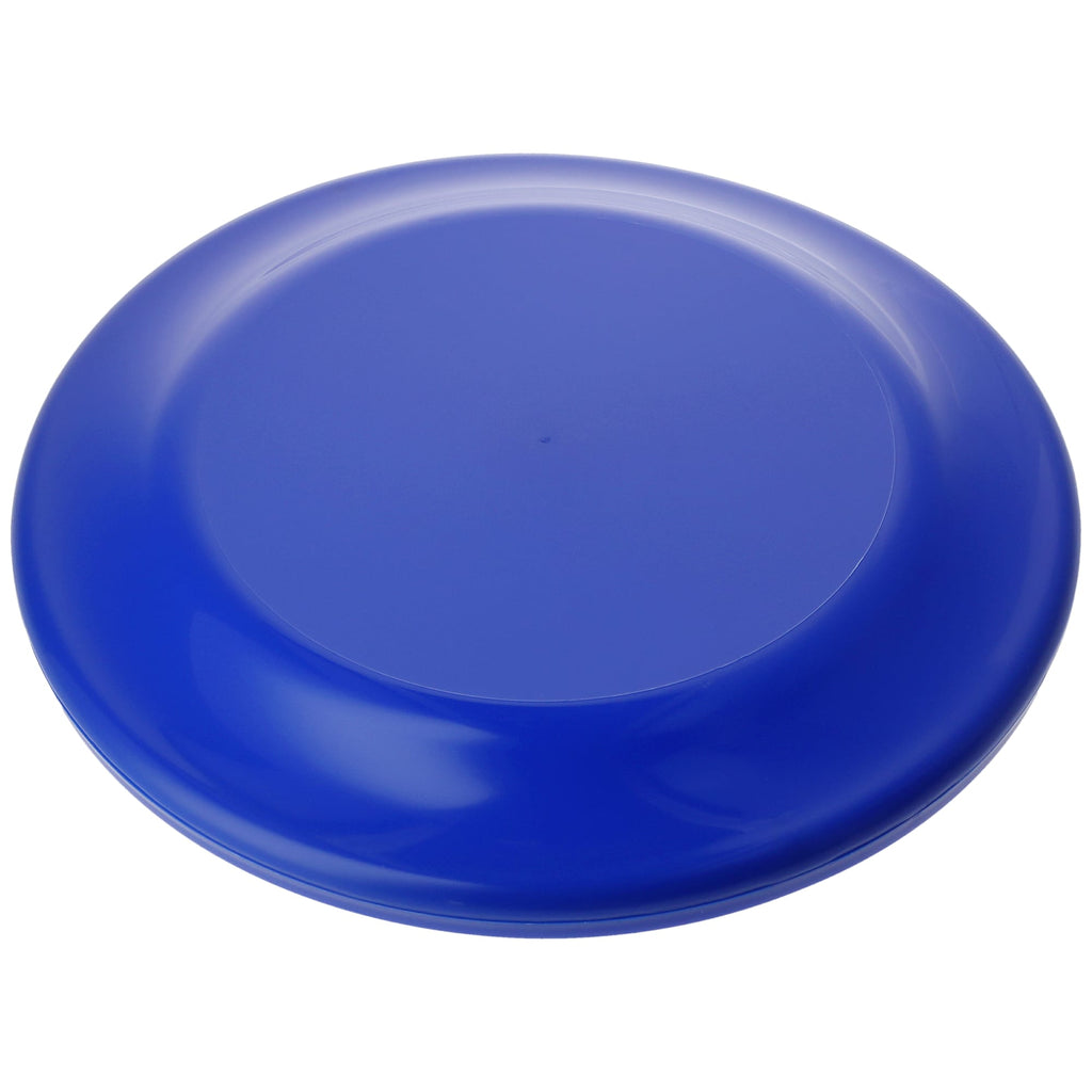 Plastic Flying Disc, 9.25 Inches - Blue - Right Angle 2