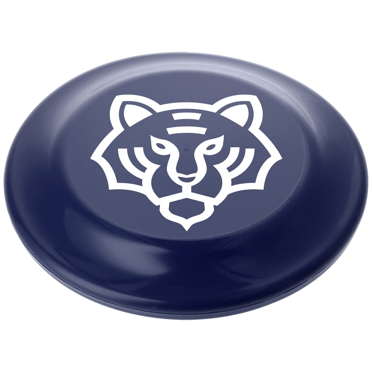 Plastic Flying Disc, 9.25 Inches - Navy - Right Angle
