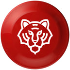 Plastic Flying Disc, 9.25 Inches - Red - Front