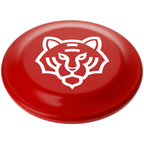 Plastic Flying Disc, 9.25 Inches - Red - Right Angle