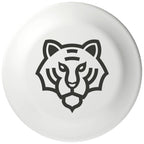 Plastic Flying Disc, 9.25 Inches - White - Front