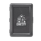 Playing Cards in a Recycled Case - Black - Pad Print