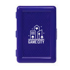 Playing Cards in a Recycled Case - Blue - Pad Print