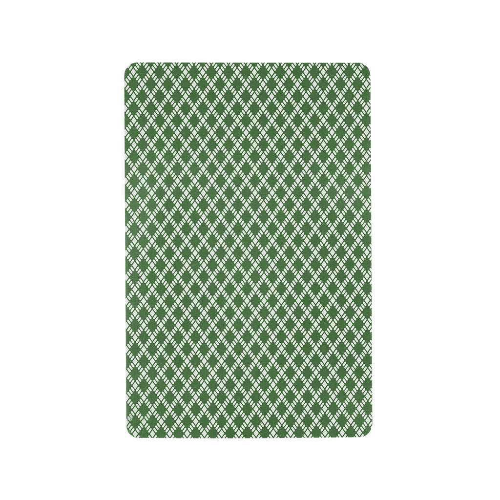 Playing Cards in a Recycled Case - Green - Card