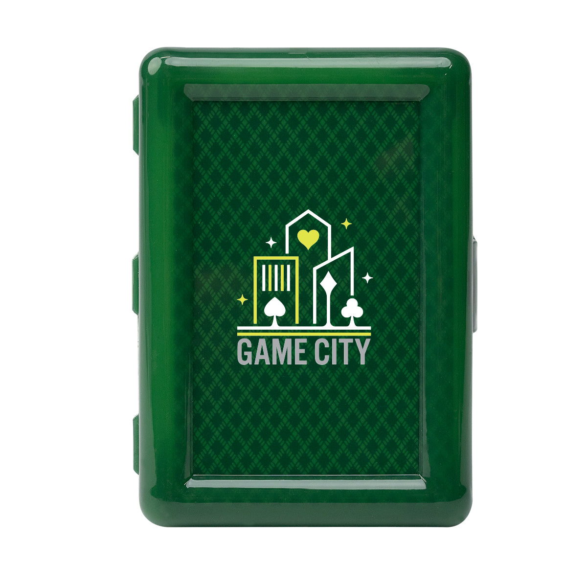 Playing Cards in a Recycled Case - Green - Full Color