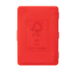 Playing Cards in a Recycled Case - Red - Back