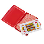 Playing Cards in a Recycled Case - Red - Open