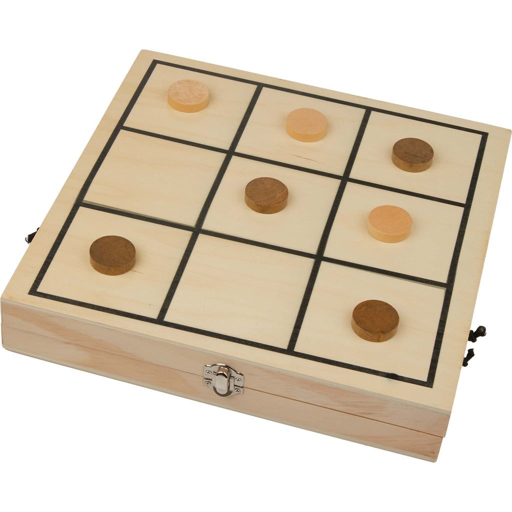 Playstyle Wooden Game Set, 4 in 1 Full Color - Natural - Detail