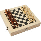 Playstyle Wooden Game Set, 4 in 1 Laser Engraving - Natural - Detail 2