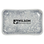 Plush Gel Beads Hot and Cold Pack - Gray - Pad Print