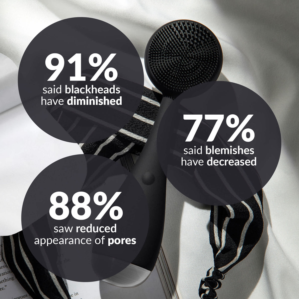 PMD Beauty Clean Sonic Facial Cleansing Brush - Black - Detail 5