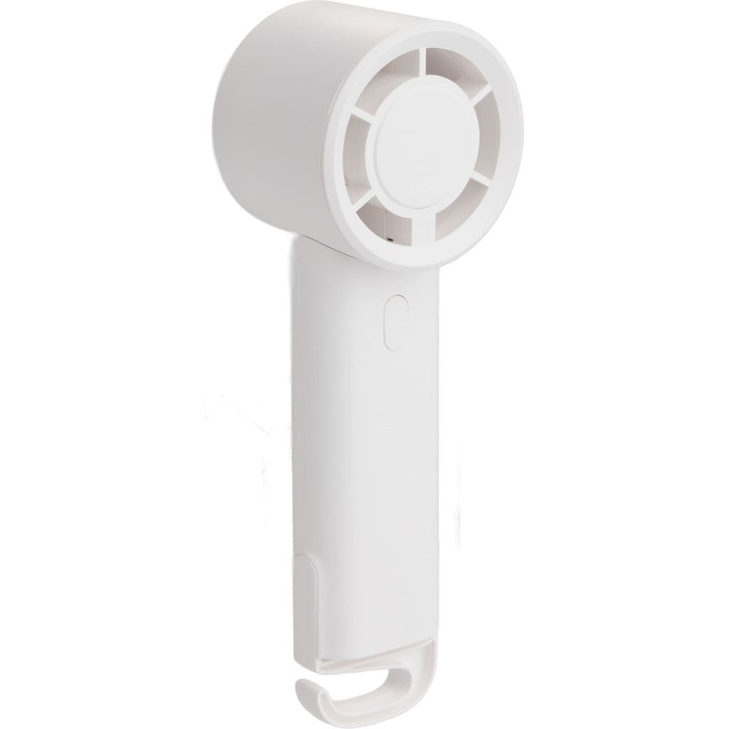 Pocket Chill Cooling Fan and Power Bank, 2,000 mAh - White - Front Right Angle