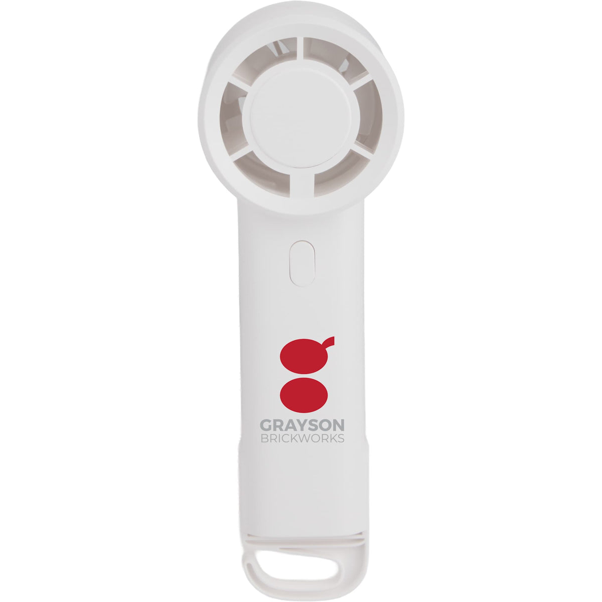 Pocket Chill Cooling Fan and Power Bank, 2,000 mAh - White - Front