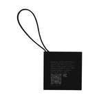 Pocket Size Power Bank in Recycled ABS - Black - Back