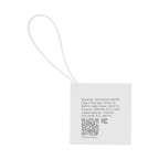 Pocket Size Power Bank in Recycled ABS - White - Back