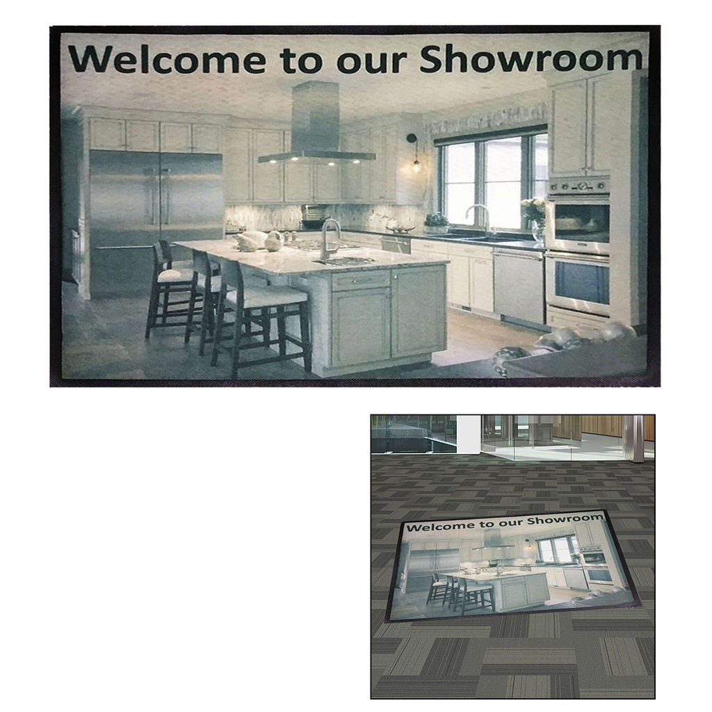 Point of Purchase Dye Sublimated Mat, 3 x 5 Foot