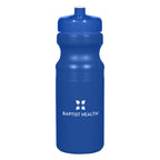 Poly-Clear Fitness Bottle, 24 oz - Blue - Silk Screen