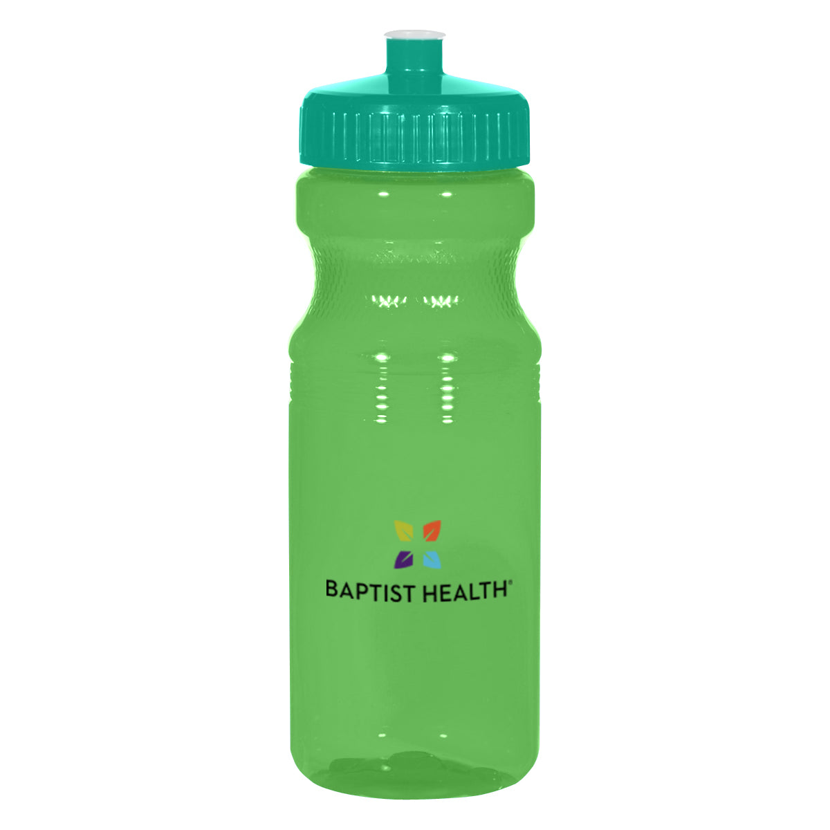 Poly-Clear Fitness Bottle, 24 oz - Green - Colorbrite Drinkware