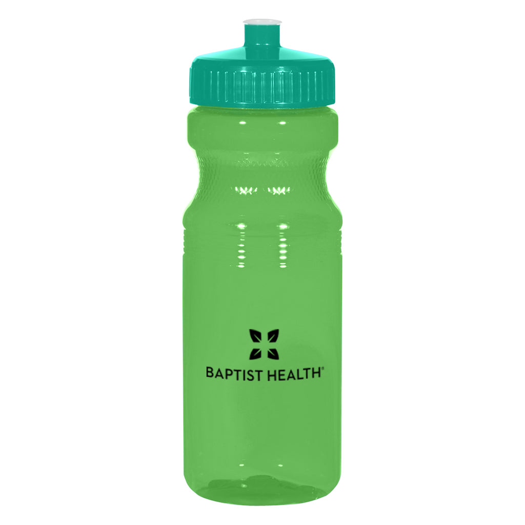 Poly-Clear Fitness Bottle, 24 oz - Silk Screen