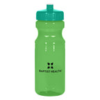 Poly-Clear Fitness Bottle, 24 oz - Silk Screen