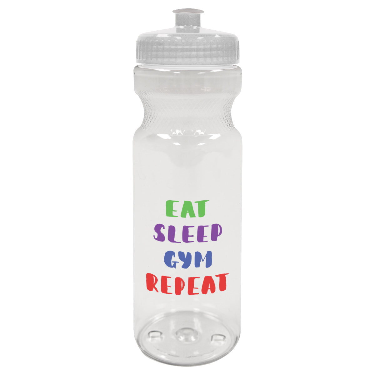 Poly-Clear Fitness Bottle, 28 oz - Colorbrite