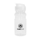 Poly-Clear Fitness Bottle with Super Sipper Lid, 20 oz - Clear - Silk Screen