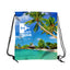 Polyester Drawstring Backpack, 16 x 18 Inches
