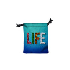 Polyester Drawstring Bag, 5 x 6 Inches - 5" x 6" Polyester Drawstring Bag