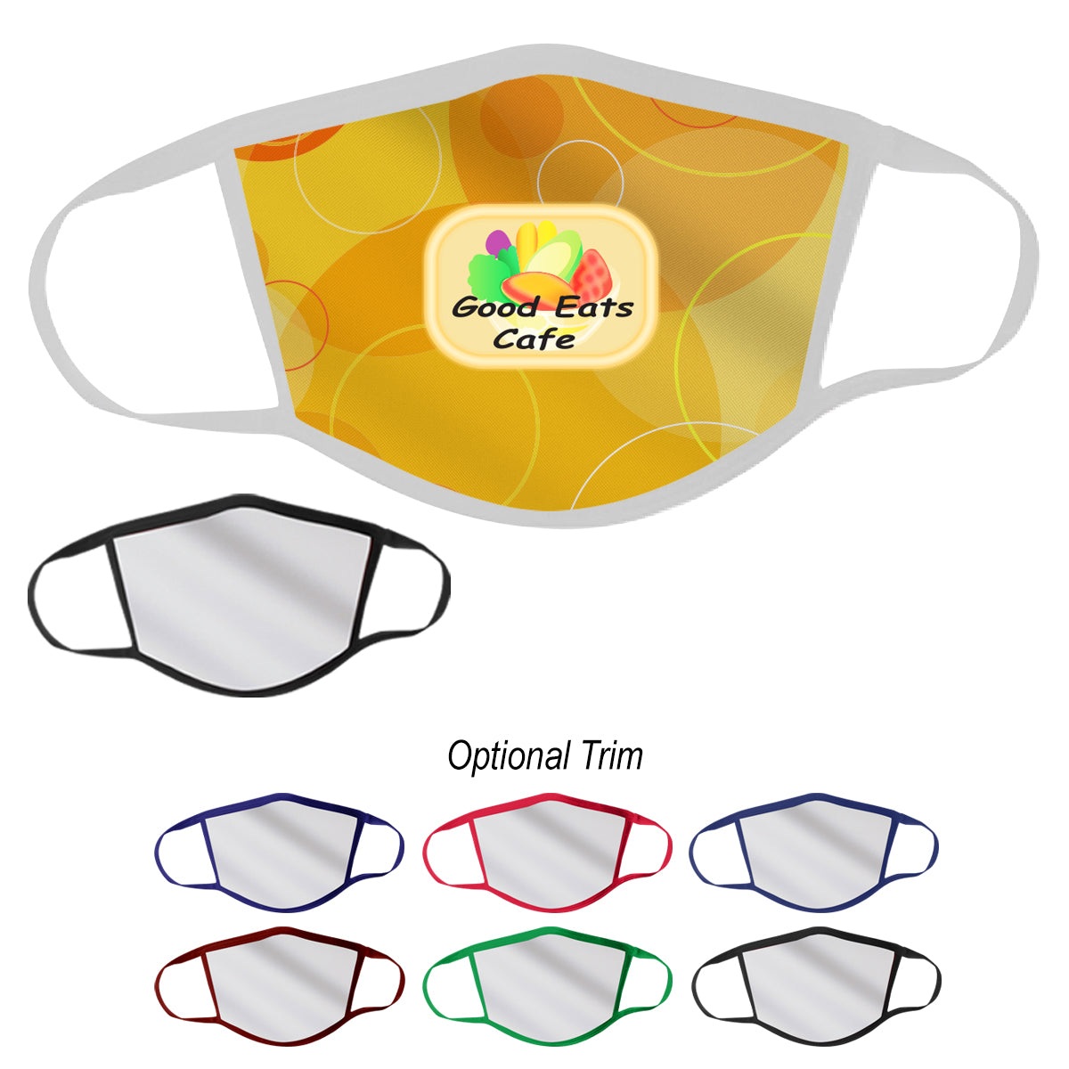 Polyester Face Mask, Three Ply