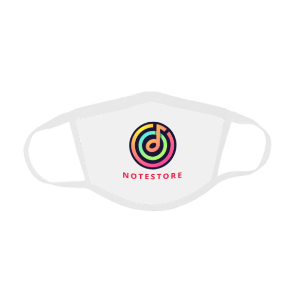 Polyester Face Mask with Nose Wire, Two Ply
