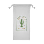 Polyester Pouch with Drawstring - Gray - Colorbrite