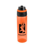 Pop Sip and Chug Bottle, 24 oz - Orange - Silk Screen