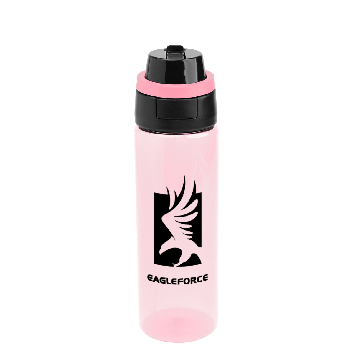 Pop Sip and Chug Bottle, 24 oz - Pink - Silk Screen