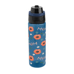 Pop Sip and Chug Bottle in Full Color, 24 oz - Navy - Megabrite