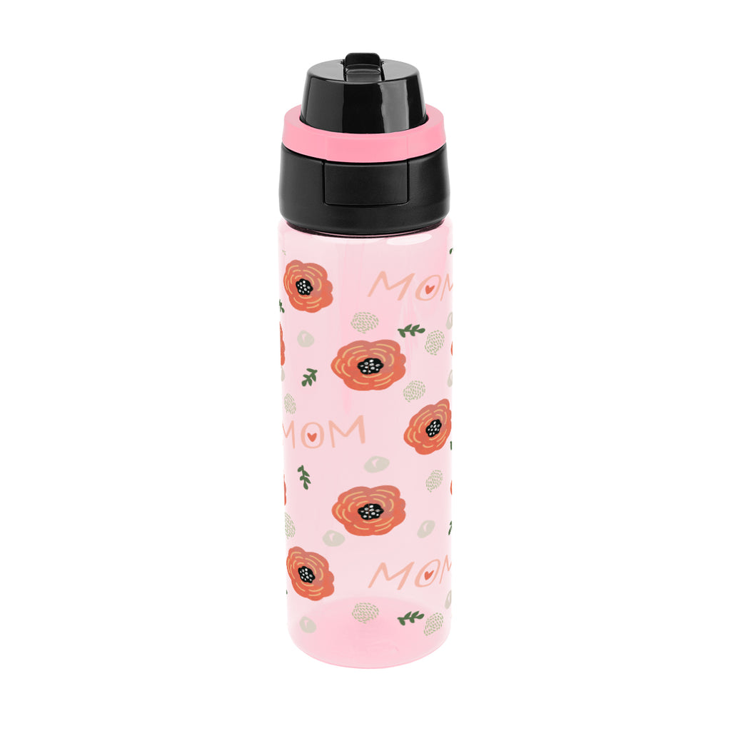 Pop Sip and Chug Bottle in Full Color, 24 oz - Pink - Megabrite