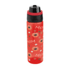 Pop Sip and Chug Bottle in Full Color, 24 oz - Red - Megabrite