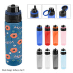 Pop Sip and Chug Bottle in Full Color, 24 oz