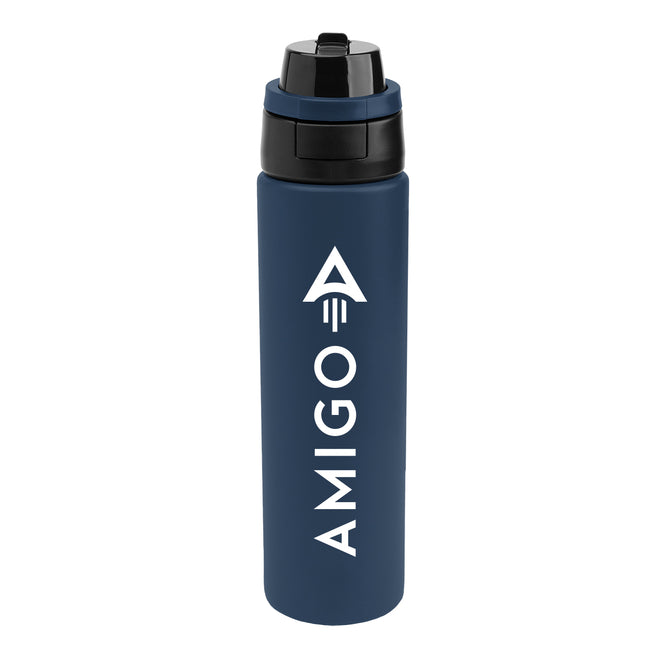 Pop Sip and Chug Recycled Stainless Steel Bottle, 24 oz