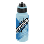Pop Sip and Chug Recycled Stainless Steel Bottle in Full Color, 32 oz - Light Blue - Megabrite