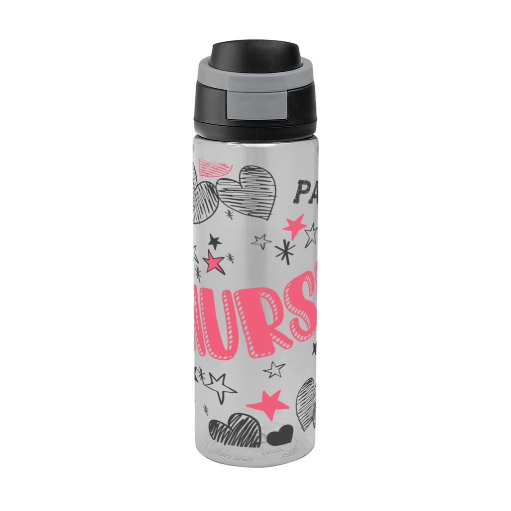 Pop Sip Bottle in Full Color, 24 oz - Gray - Megabrite