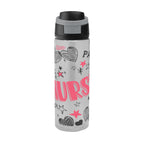 Pop Sip Bottle in Full Color, 24 oz - Gray - Megabrite