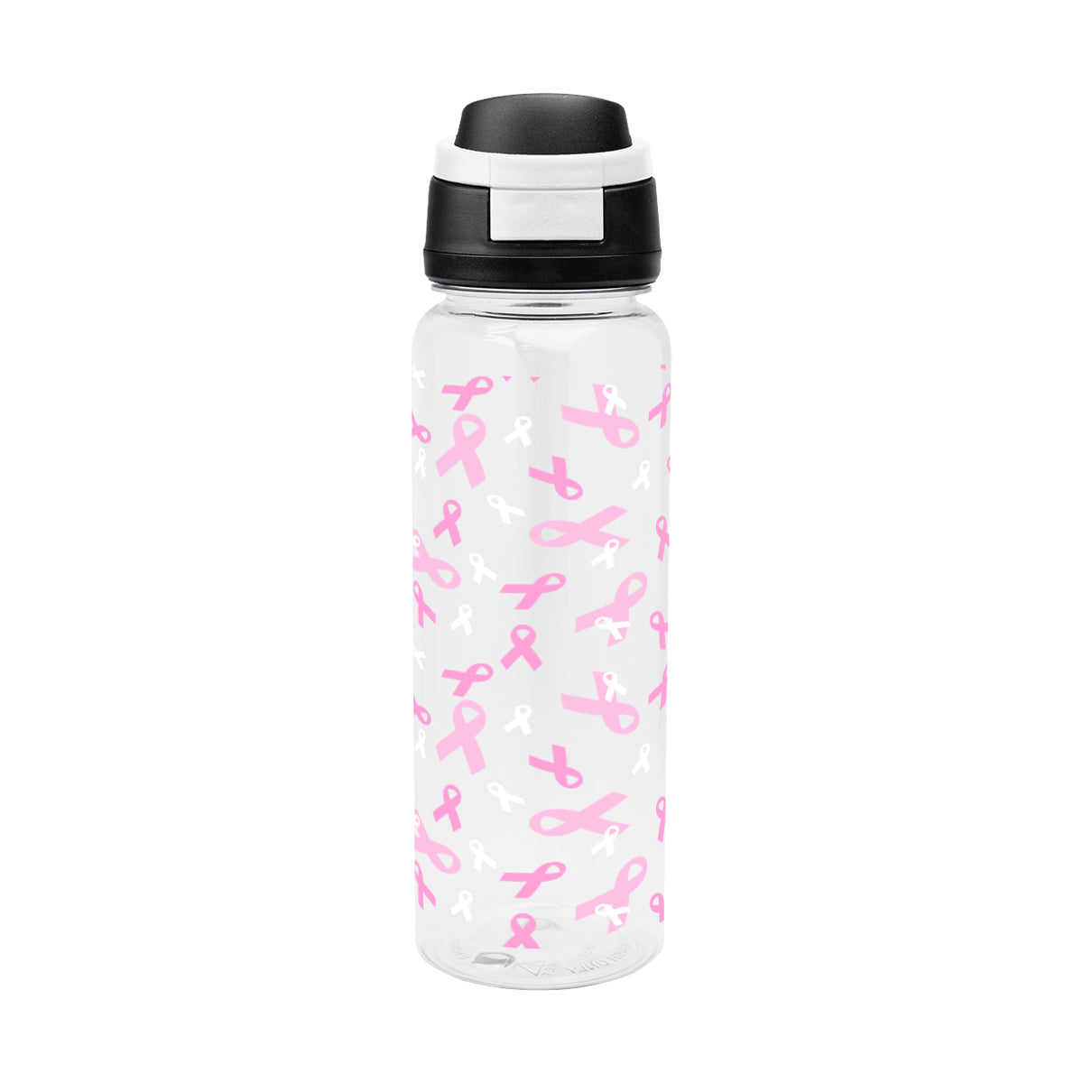 Pop Sip Bottle in Full Color, 32 oz - Clear - Megabrite