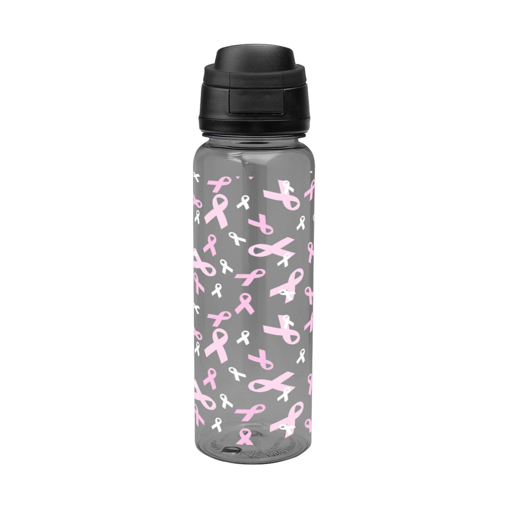 Pop Sip Bottle in Full Color, 32 oz - Translucent Charcoal - Megabrite