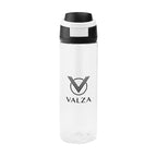 Pop Sip Bottle in Recycled PET, 24 oz - Clear - Silk Screen