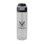 Pop Sip Bottle in Recycled PET, 24 oz - Gray - Silk Screen