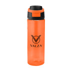 Pop Sip Bottle in Recycled PET, 24 oz - Orange - Silk Screen
