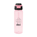 Pop Sip Bottle in Recycled PET, 32 oz - Pink - Silk Screen
