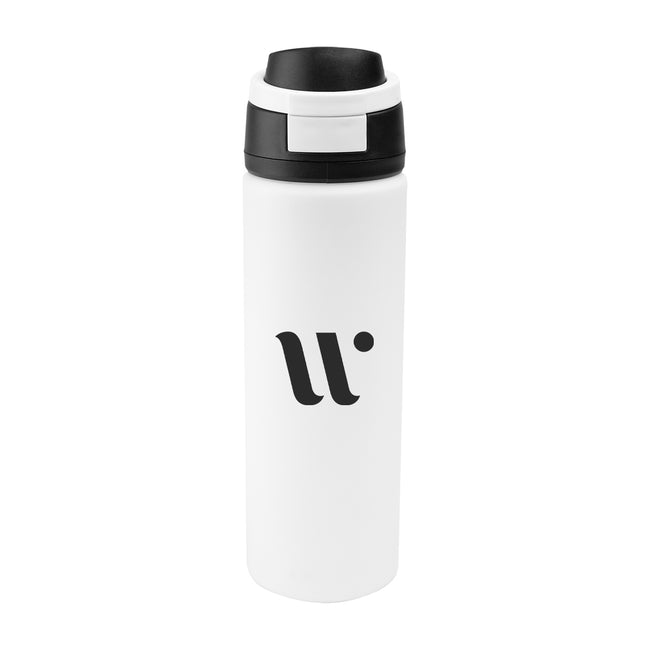 Pop Sip Recycled Single Wall Stainless Steel Bottle, 32 oz