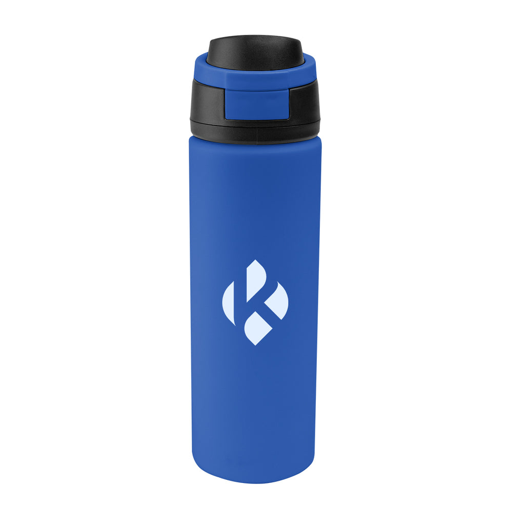 Pop Sip Recycled Stainless Steel Bottle, 24 oz - Silk Screen
