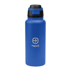 Pop Sip Recycled Stainless Steel Bottle, 32 oz - Blue - Laser Engraving